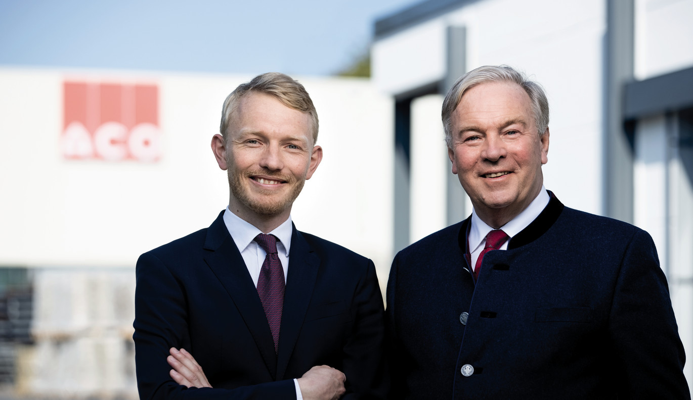 Iver Ahlmann and Hans-Julius Ahlmann, Managing Directors ACO Group