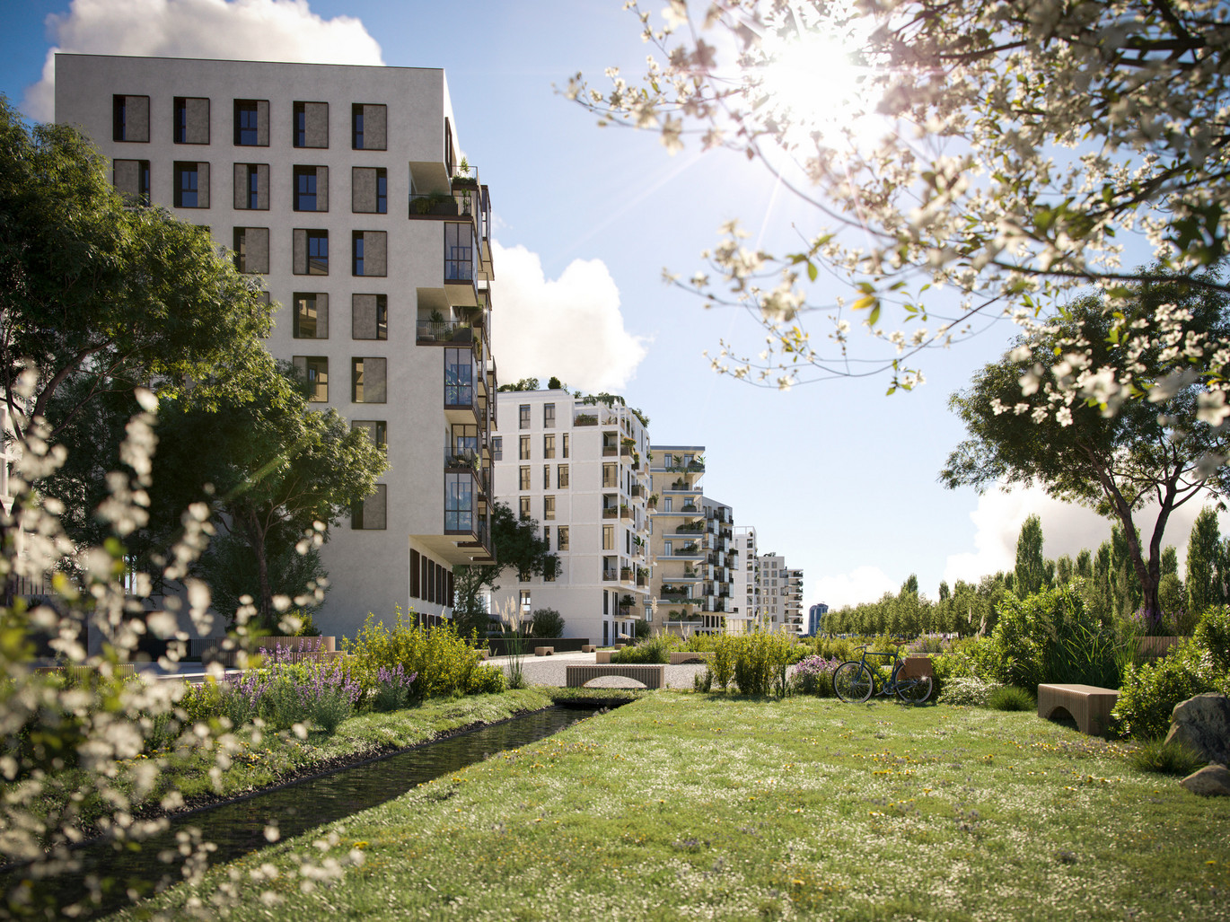 SeiMilano Residenze vista Parco, Italy ©Borio Mangiarotti